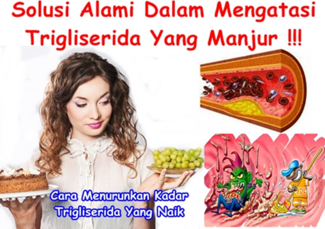 Cara Menurunkan Kadar Trigliserida Yang Naik