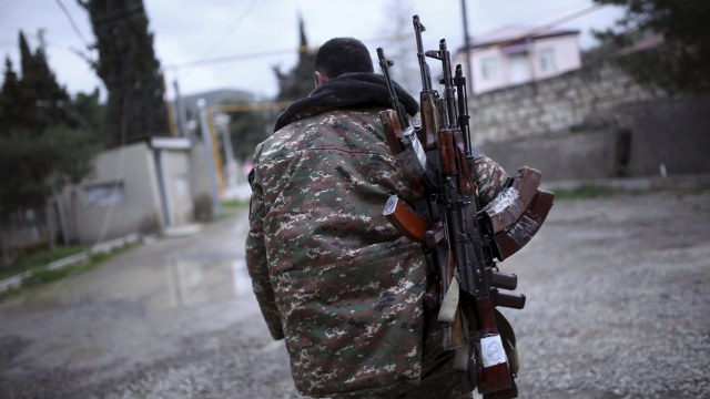 Milisi Nagorno-Karabakh. Foto: Reuters/Vahan Stepanyan