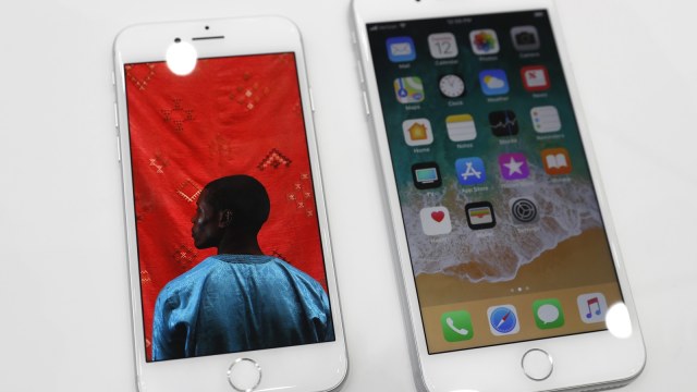 Peluncuran iPhone 8 dan iPhone 8 Plus (Foto: REUTERS/Stephen Lam)