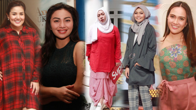 Artis-artis yang membalas komentar netizen (Foto: Dok. Munady Widjaja, Instagram @rinanose16, @melly_goeslaw)