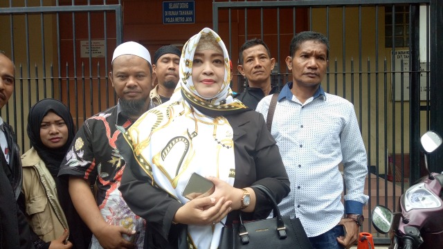 Fahira Idris di Polda Metro Jaya (Foto: Diah Harni/kumparan)
