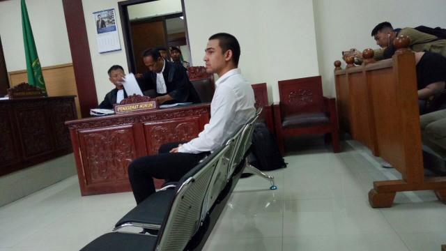 Sidang kedua Axel Matthew di PN Tangerang. (Foto: Prabarini Kartika/kumparan)