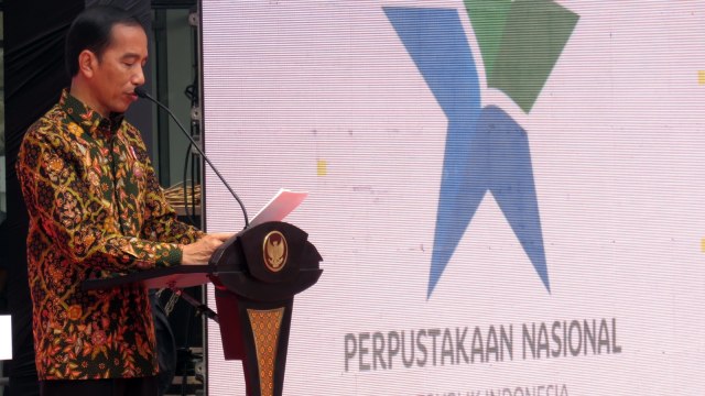 Peresmian Gedung Layanan Perpustakaan Nasional (Foto: Yudhistira Amran Saleh/kumparan)