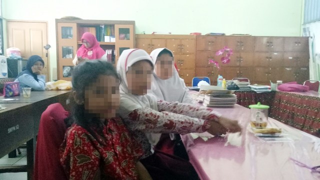 Murid SD 01 Tanjung Duren yang lolos penculikan. (Foto: Ainul Qalbi/kumparan)