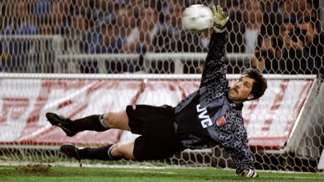 Seaman pada laga semifinal Piala Winners 1995. (Foto: Wikimedia Commons)
