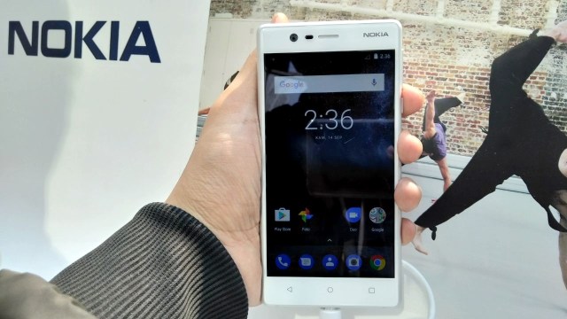 Ponsel Nokia 3. (Foto: Muhammad Fikrie/kumparan)