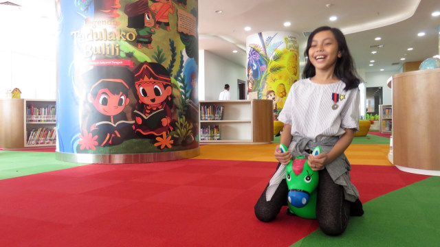 Isi Gedung Baru Perpustakaan Nasional RI (Foto: Yudhistira Amran Saleh/kumparan)
