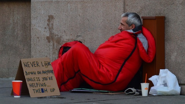 Ilustrasi tunawisma. (Foto: Pixabay)