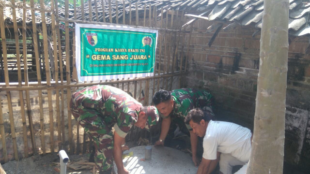 Program Jambanisasi Kodim 0809/Kediri Berjalan Serentak