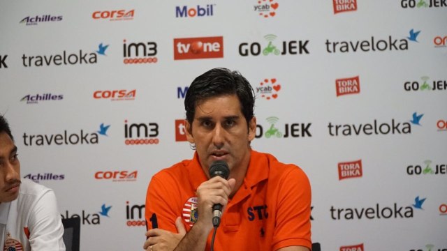 Pelatih Persija, Stefano "Teco" Cugurra. (Foto: Dok. Persija)