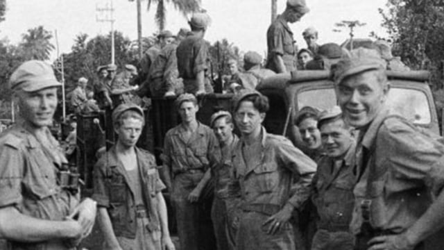 Pasukan Belanda di Indonesia. (Foto: Foto: dok. Tropenmuseum)