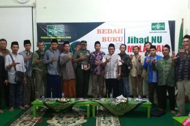 Bedah Buku Jihad Melawan Korupsi Bersama PAC NU Kediri