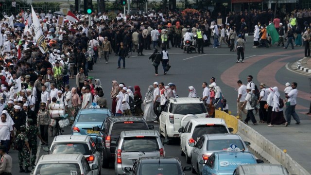 Aksi bela Rohingya. (Foto: Aditia Noviansyah/kumparan)
