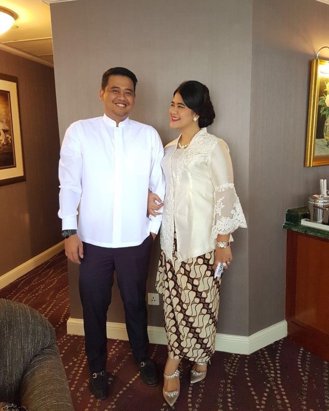 Kahiyang Ayu dan Bobby Nasution (Foto: Instagram @ayanggkahiyang)