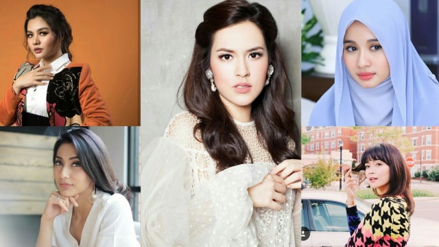 5 Selebriti yang gelar Bridal Shower (Foto: Instagram Vicky, Raisa, Bella, Sheza dan Tyas)