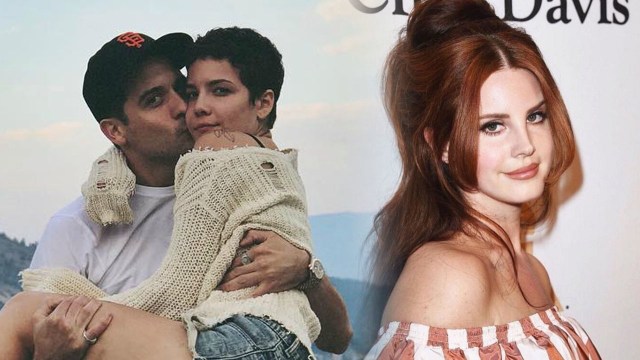 G-Eazy dan Halsey serta Lana Del Rey (Foto: Instagram @iamhalsey dan Facebook @lanadelrey)