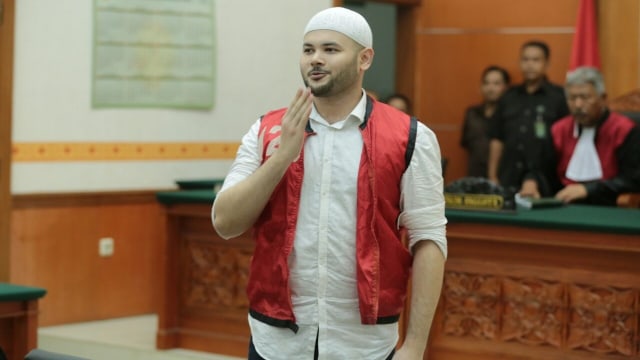 Ridho Rhoma di PN Jakarta Barat (Foto: Yurika Kencana/kumparan)