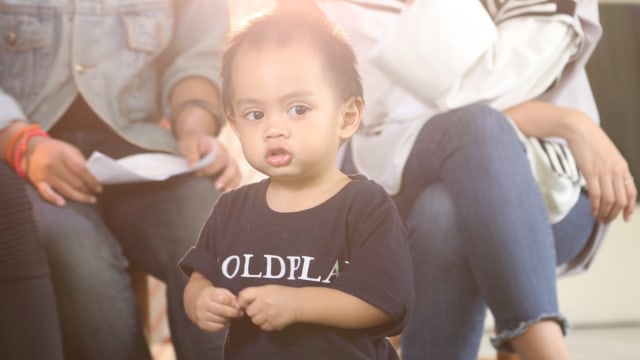 Sekala, anak Ayudia dan Ditto. (Foto: Cornelius Bintang/kumparan)
