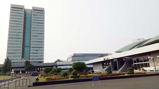 Gedung Nusantara I DPR. (Foto: Ferio Pristiawan/kumparan)