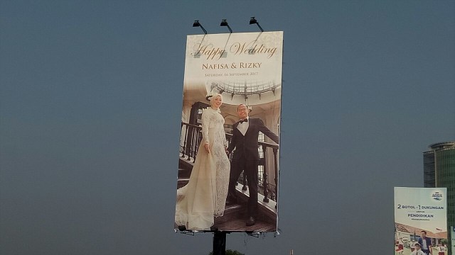 Ucapan pernikahan unik  (Foto: Gesit Prayogi/kumparan)