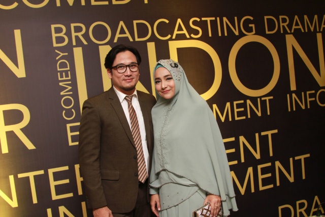 Tengku Firmansyah dan Cindy Fatikasari (Foto: Munady)