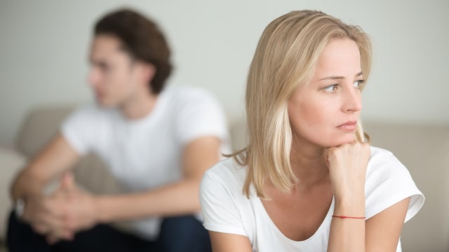 Ilsutrasi permasahan dalam hubungan (Foto: Thinkstock)