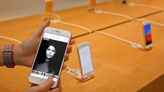Apple iPhone 8 Plus. (Foto: REUTERS/Edgar Su)
