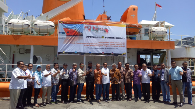 Openship Kapal Riset Geomarin III (Foto: Nur Khafifah/kumparan)