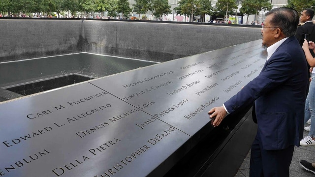 Jusuf Kalla di Museum Tragedi WTC 9/11 (Foto: Dok. Setwapres)
