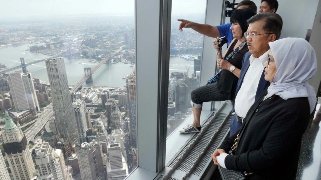 Jusuf Kalla di Museum Tragedi WTC 9/11 (Foto: Dok. Setwapres)