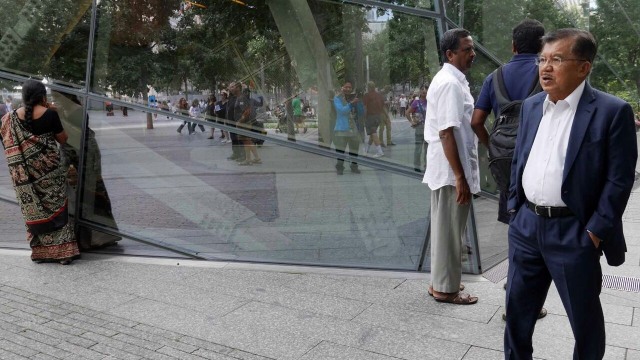 Jusuf Kalla di Museum Tragedi WTC 9/11 (Foto: Dok. Setwapres)
