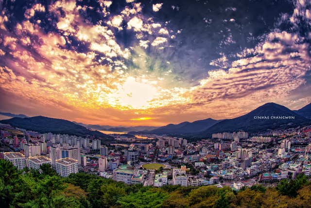Cinhae, Changwon, Korea Selatan