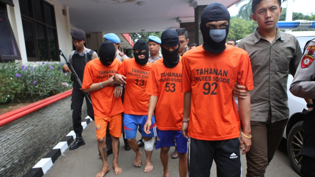 Polres bogor tangkap pencuri spesialis minimarket