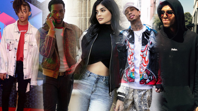 Pria yang pernah ada di hidup Kylie Jenner. (Foto: Instagram/@c.syresmith @bobbyskallywags @partynextdoor @kinggoldchains Twitter/KylieJenner)