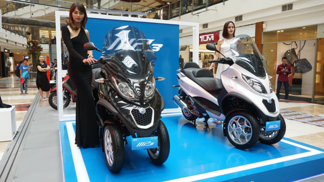 Piaggio MP3 500 (Foto: Gesit Prayogi/kumparan)