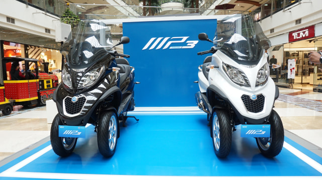 Piaggio MP3 500 (Foto: Gesit Prayogi/kumparan)