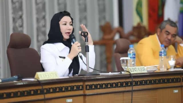 Bupati Kukar Rita Widyasari (Foto: Facebook Rita Widyasari)