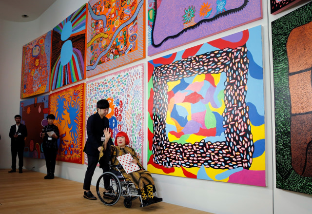 Museum Yayoi Kusama, Tokyo, Jepang (Foto: REUTERS/Toru Hanai)