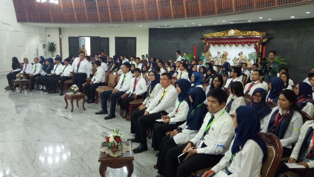 123 Peserta Lolos LPDP di Kantor Wapres (Foto: Kevin Kurnianto/kumparan)