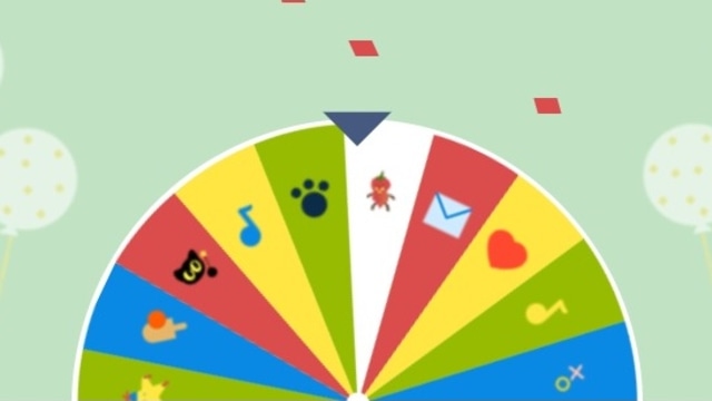 Roda pemutar di mesin pencari Google. (Foto: Google)