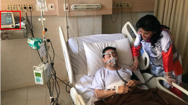Setya Novanto dirawat di rumah sakit. (Foto: Dok. Istimewa)
