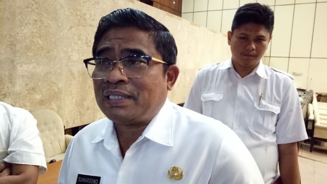 Dirjen OTDA Soni Sumarsono di DPR. (Foto: Ferio Pristiawan/kumparan)