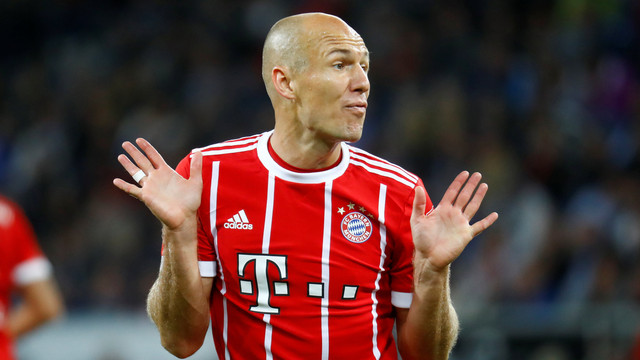 Duet Robbery kini tinggal menyisakan Robben saja. (Foto: Reuters)