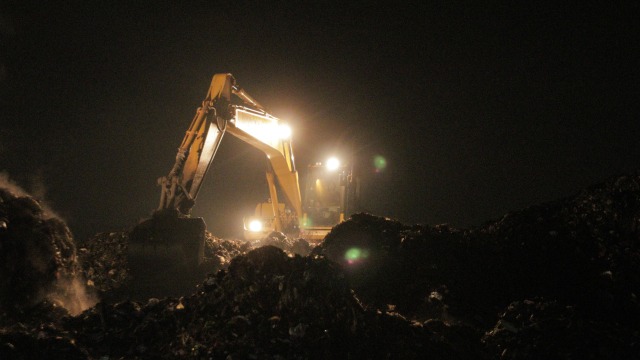 Kehidupan di Bantargebang (Foto: Prima Gerhard/kumparan)