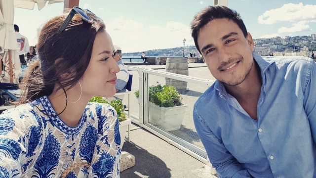 Raisa dan Hamish Bulan Madu (Foto: Instagram/@hamishdw)