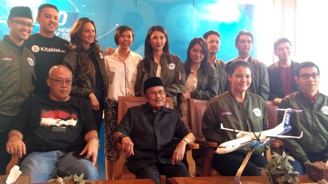 Penggalangan Dana Prototype Pesawat R80 (Foto: Kelik Wahyu/kumparan)