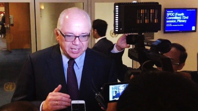 Duta Besar Venezuela untuk PBB Rafael Ramirez (Foto: Dok. Dubes RI untuk PBB)