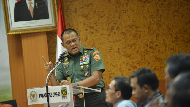 Panglima TNI Jenderal Gatot Nurmantyo (Foto: Antara/Wahyu Putro A)