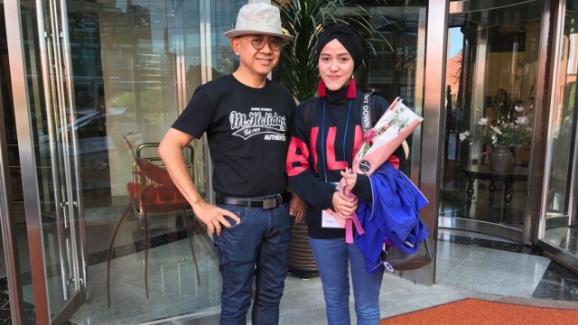 Aji Surya bersama Tiffani (Foto: Dok. Aji Surya)