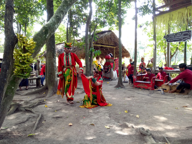 Tari Jaran Goyang di Kemiren, Banyuwangi (Foto: Rina Nurjanah/kumparan)